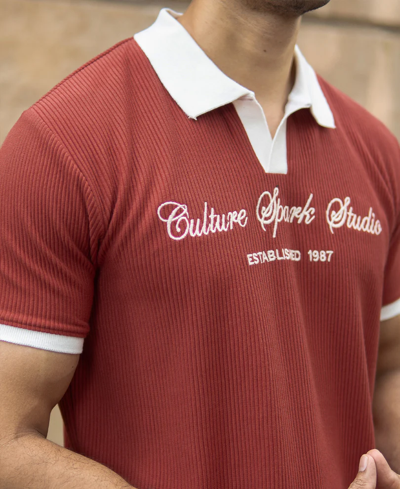 Brick Embroidered T-Shirt - Image 3