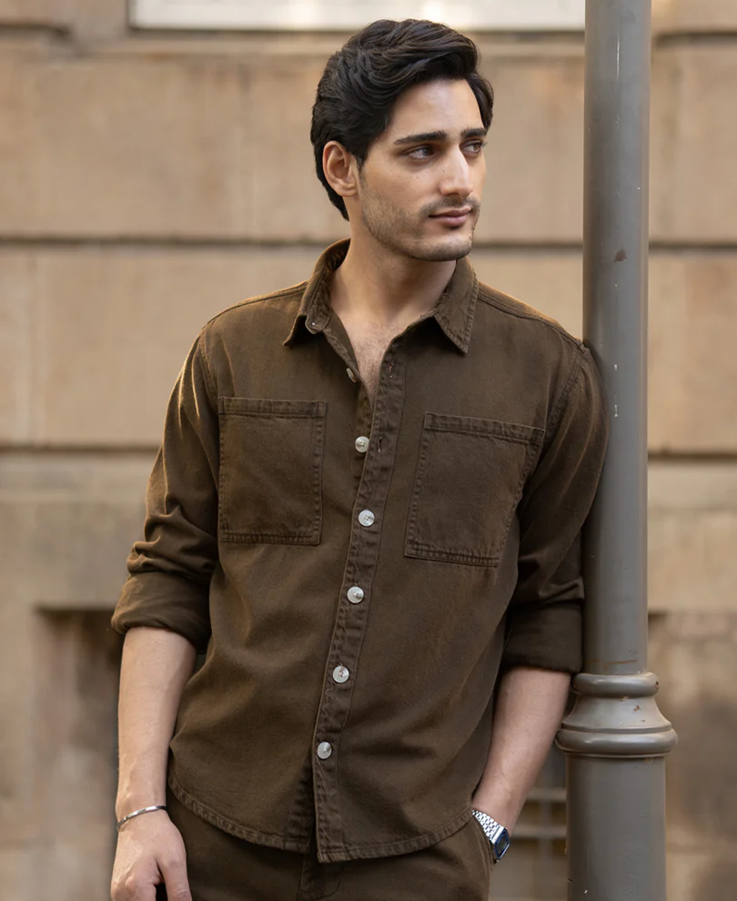 Brown Structured Co-ord Set - Image 3