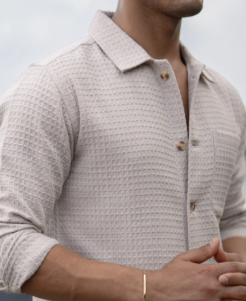 Cream Structured Co-ord Set - Image 6