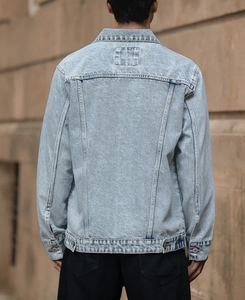 Ice Blue Denim Jacket - Image 6