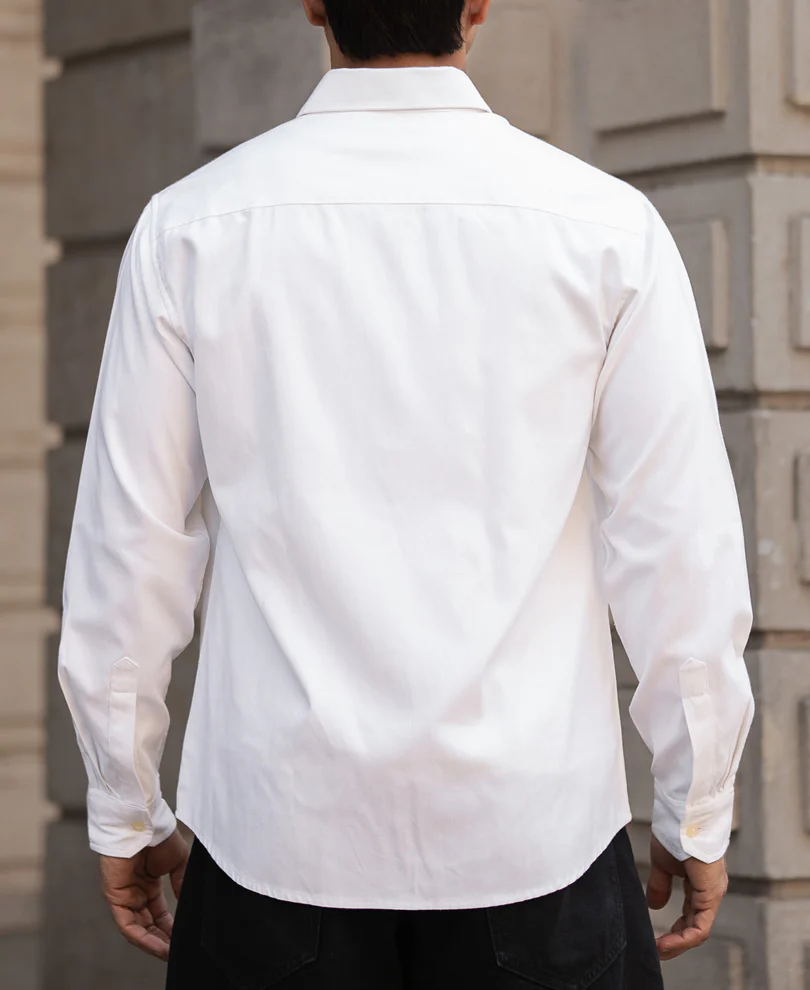 White Oxford Shirt - Image 4