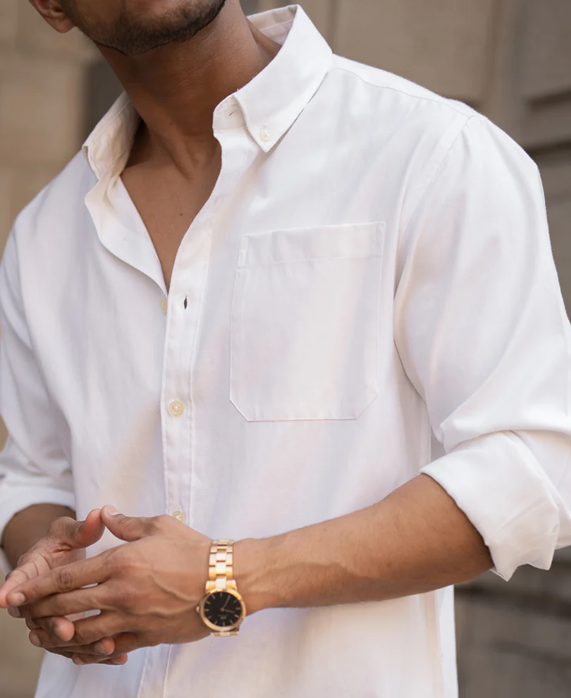 White Oxford Shirt - Image 5