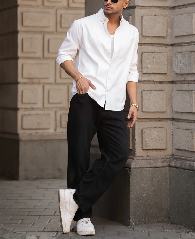 White Oxford Shirt - Image 6
